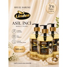 Linden Sıvı El Sabunu Asil Inci 500 ml Nobel Pearl X3 Adet
