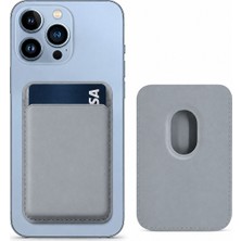 Powerfox iPhone 11 12 13 14 15 16 17 Plus Pro Max Kartlık Manyetik Deri Magsafe Cüzdan Kartlıklık