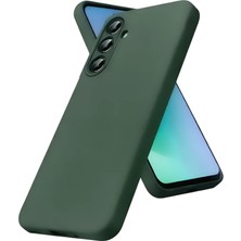 Eco Port Samsung Galaxy A27 5g Nano Içi Kadife Silikon - Koyu Yeşil