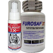 Fırfır Moda Bigboost 50 ml Erkeklere 3xeffect Krem + Yanında Furosap Xt 30LU Erkek