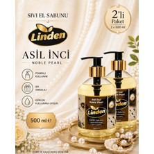 Linden Sıvı El Sabunu Asil Inci 500 ml Nobel Pearl X2 Adet