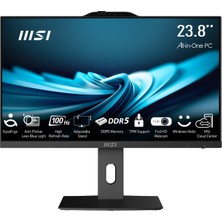 MSI Msı Pro AP242P 14M-649XEU Core I5-14400 16GB 512GB SSD 23.8″ Fhd Freedos Sıyah All In One Pc