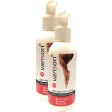 Fırfır Moda Hintohu Varison Varicose Vein Defense Cream ,,diz,bacak Bakım Kremi 120 ml 2 Adet