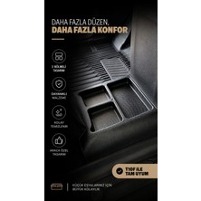 Sahler T10F Uyumlu Şaft Üstü Konsol Düzenleyici Premium Organizer - Deri Desenli