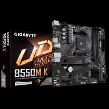 Gigabyte Gıgabyte B550M K Ddr4 4733MHZ(OC) HDMI M.2 Dp Matx