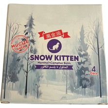 Fırfır Moda Medicablends Snow Kitten Menthol Balm Krem 4'lü