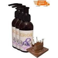 Fırfır Moda Eros Chocolate Erotic Massage Oil 120ML Çikolata Kokulu Erotik Masaj Yağı 3 Adet