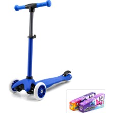 Mabelme Store Işıksız Vıntage Scooter 55X57-64-71CM Retro Renkli +2 Yaş - 40KG Max Taşıma Herhangi Bir Renk Gönderilir