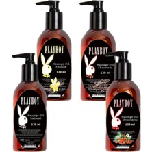 Fırfır Moda Playboy Massage Oil 120 ml 4 Çeşit Vücut Masaj Yağı