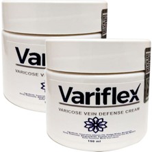 Fırfır Moda Variflex XONEKS28 2 Adet 150 ml Varicosel Cream Büyük Boy Bacaklara Krem
