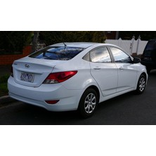 Sunplex Hyundai Accent Blue 2011-2017 Sport Style Cam Rüzgarlığı 4lü