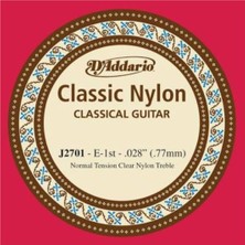 D'addario EJ2701 Klasik Mi Tek Tel Normal Tension Mi