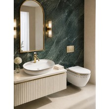 Yedi Yapı Asma Klozet ve Çanak Lavabo 2’si 1 Arada