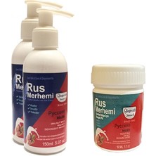 Fırfır Moda Hintohu Tüy Dökücü Azaltıcı Rus Merhemi 150 ml 2 Adet + Genital Bölge Merhemi 50 ml 1 Adet