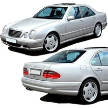 Sunplex Mercedes W210 1995-2002 Sport Style Cam Rüzgarlığı 4lü