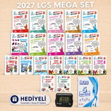 Sinan Kuzucu Yayınları 8.sınıf Mega Full Set 2027 Lgs (Kronometre ve Sonuç 5li Deneme Hediye)