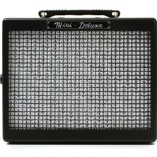 Fender Mini Deluxe Md-20 Mini Pilli Siyah Gitar Amfisi