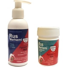 Fırfır Moda Hintohu Tüy Dökücü Azaltıcı Rus Merhemi 150 ml 1 Adet + Genital Bölge Merhemi 50 ml 1 Adet