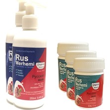 Fırfır Moda Hintohu Tüy Dökücü Azaltıcı Rus Merhemi 250 ml 2 Adet+Genital Bölge Merhemi 50 ml 3 Adet