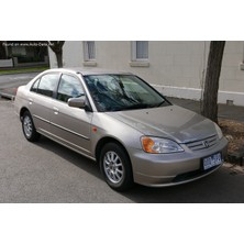 Sunplex Honda Civic 2001-2006 Sport Style Cam Rüzgarlığı 4lü