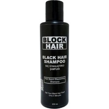 Fırfır Moda Block Hair Saç Koyulaştırıcı Siyahlaştırıcı Bakım Şampuanı 200ML