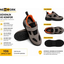 YDS GPP05 S1 Süet Çelik Burunlu Iş Güvenlik Ayakkabısı