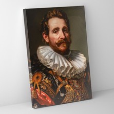 Popcas Asil Adam Portresi Mannerism Modern Sanat Temalı Dekoratif Kanvas Tablo
