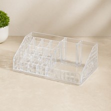 Mabelme Store Mika Kristal 16 Bölmeli Makyaj Organizer 12.5X22X7.7 cm