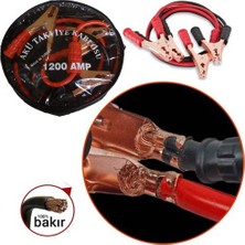 Mabelme Store Akü Takviye Kablosu 1200 Amper (Taşıma Çantalı)