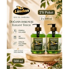 Linden Sıvı El Sabunu Doğanın Dokunuşu 500 ml Elegant Touch X2 Adet