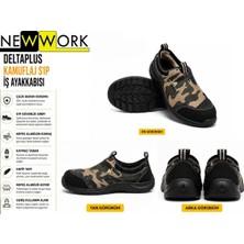 Newwork Deltaplus Miami S1P Camo Src Yazlık Iş Ayakkabısı
