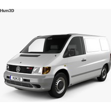 Sunplex Mercedes Vito 1996-2003 Sport Style Cam Rüzgarlığı 2li