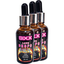 Fırfır Moda Sıxx Erkeklere 0zel 3 Adet Ekstradestekıeyıci Özel Uyarıcıdamıa 30 ml