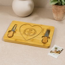 Mabelme Store Bambu Peynir Sunum Panosu 19X28.8 cm
