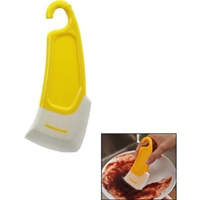 KSB Store Yağ - Leke Kazıyıcı Mini Silikon Spatula Plastik Saplı - Askılıklı