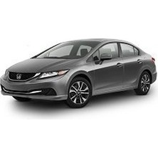 Sunplex Honda Civic 2011-2016 Sport Style Cam Rüzgarlığı 4lü