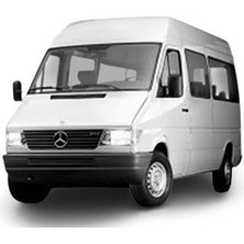 Sunplex Mercedes Sprinter 1998-2007 Sport Style Cam Rüzgarlığı 2li