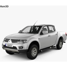 Sunplex Mitsubishi L200 Triton Pick-Up 2008-2015 Sport Style Cam Rüzgarlığı 4lü