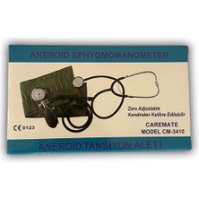 Galena Palm Tipi Kancalı Aneroid Tansiyon Aleti Kendinden Kalibre Edilebilir Model CM-3410