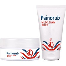 Fırfır Moda Painorub Reliefcream Vücut Masaj Kremleri (50ML Tüp + 50 ml Kavanoz Set)