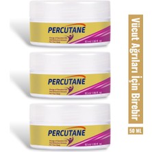 Fırfır Moda Percutane Vücut Ağrı Yönetimi Için Hızlı ve Etkili Masaj Bakım Kremi 50 ml x 3 Adet