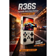 Eco Lounge Taşınabilir Retro Oyun Konsolu Beyaz Renk 64 GB Hafıza 15000+ Yüklü Oyun Bluetooth Yok