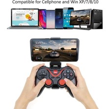 Eco Lounge Kırmızı Bluetooth Bağlantılı Gamepad, Pc Uyumlu, Telefona Takılabilir Oyun Kolu - Elektronik
