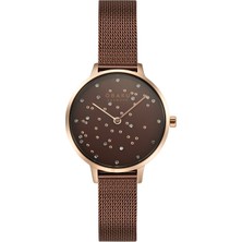 Obaku Denmark V315LXVNMN Quartz Çelik Hasır Mor 32 mm Kadın Kol Saati