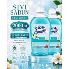 Linden Sıvı Sabun 2000 ml Jasmine X2 Adet