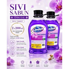 Linden Sıvı Sabun 2000 ml Orkide X2 Adet