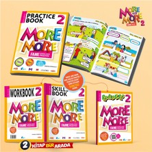 Kurmay ELT Yayınları 2 More & More Practice Book + Workbook & Skills Book + Readers (3'lü Set) Maarif
