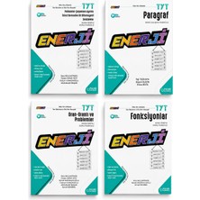 Palme Yayınları Tyt Enerji Karma Set (4 Kitap) – Fonksiyonlar, Oran Orantı ve Problemler, Polinomlar & Ikinci Dereceden Denklemler, Paragraf | Video Çözümlü Tyt Hazırlık