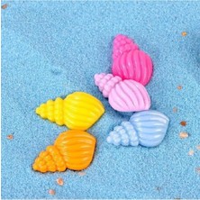 Himi Pasta Süsleri Minik 5'li Deniz Kabuğu Plastik Minyatür Figür Karakter Oyuncakları Evcilik Küçük Minik Oyuncaklar
