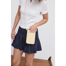 Shule Bags Kaia Telefon Çantası Butter Yellow